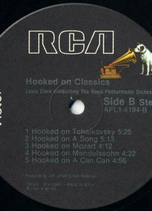 Louis Clark Conducting The Royal Philharmonic Orchestra* : Hooked On Classics (LP, Album)