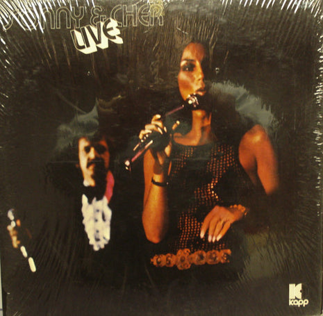 Sonny & Cher : Sonny & Cher Live (LP, Glo)