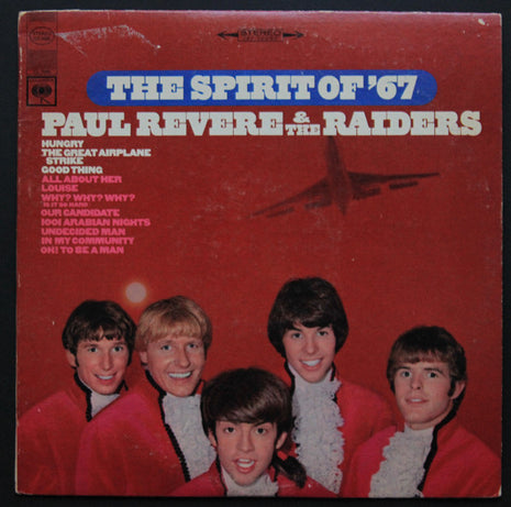 Paul Revere & The Raiders : The Spirit Of '67 (LP, Album, RP)