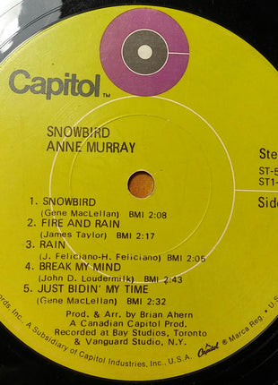 Anne Murray : Snowbird (LP, Comp, Scr)