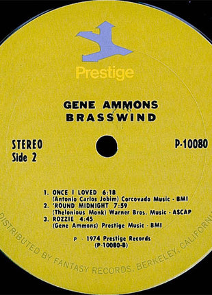 Gene Ammons : Brasswind (LP)