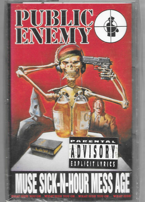Public Enemy : Muse Sick-N-Hour Mess Age (Cass, Album)