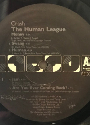 The Human League : Crash (LP, Album)