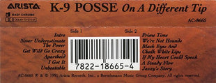 K-9 Posse : On A Different Tip (Cass, Album, Tar)