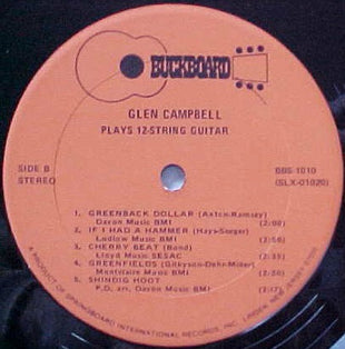 Glen Campbell : Plays 12-String Guitar (LP)