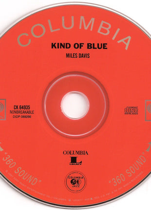 Miles Davis : Kind Of Blue (CD, Album, RE, RM)