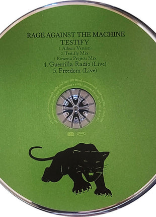 Rage Against The Machine : Testify (CD, Maxi)