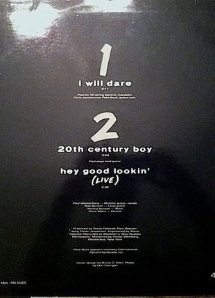 The Replacements : I Will Dare (12", Single)