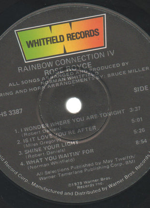 Rose Royce : Rainbow Connection IV (LP, Album, Win)