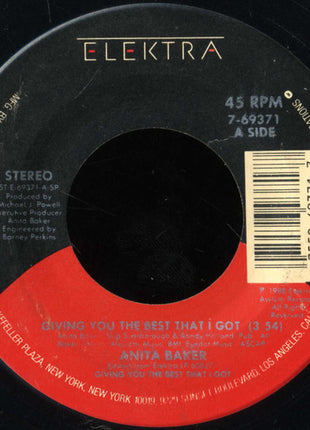 Anita Baker : Giving You The Best That I Got (7", Single, Spe)