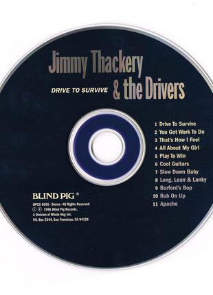 Jimmy Thackery & The Drivers : Drive To Survive (CD, Album)