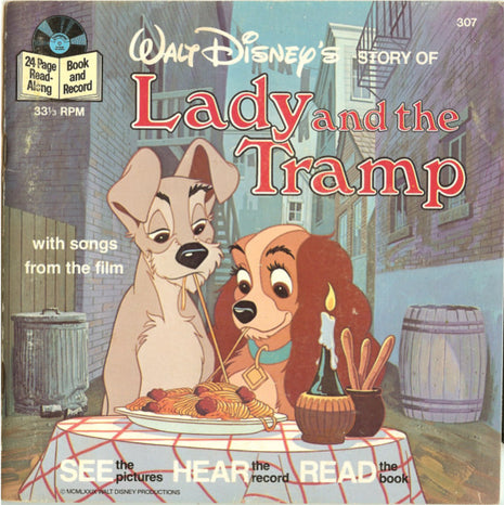 Unknown Artist : Walt Disney's Story And Songs From Lady And The Tramp (7")