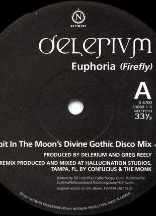 Delerium : Euphoria (Firefly) Rabbit In The Moon Mixes (12", Single)