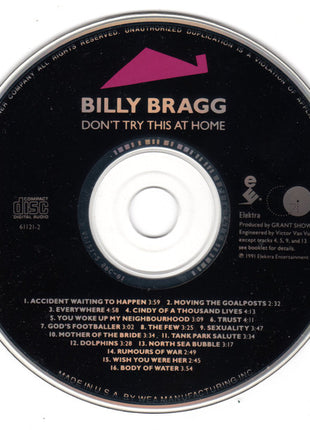 Billy Bragg : Don't Try This At Home (CD, Album)