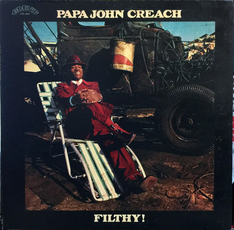 Papa John Creach : Filthy! (LP, Album, Roc)