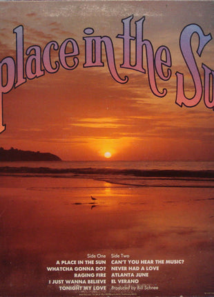 Pablo Cruise : A Place In The Sun (LP, Album, Pit)