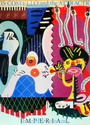 Elvis Costello & The Attractions : Imperial Bedroom (LP, Album, Pit)