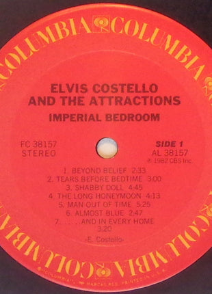 Elvis Costello & The Attractions : Imperial Bedroom (LP, Album, Pit)