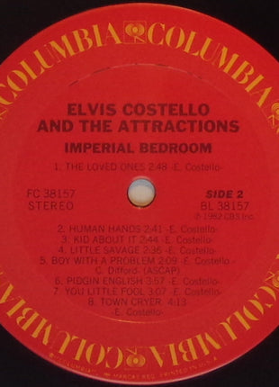 Elvis Costello & The Attractions : Imperial Bedroom (LP, Album, Pit)