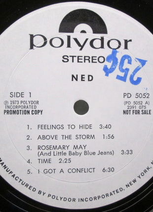 Ned (9) : Ned (LP, Album, Promo)