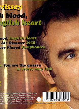Morrissey : Irish Blood, English Heart (CD, Single, CD2)