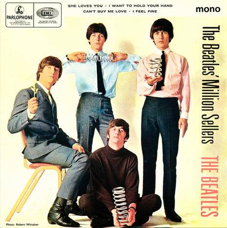 The Beatles : The Beatles' Million Sellers (7", EP, Mono, RP)