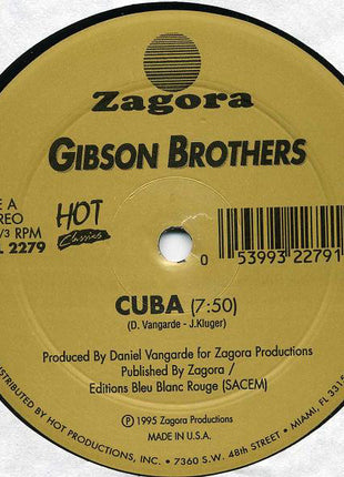Gibson Brothers : Cuba / Que Sera Mi Vida (If You Should Go) (12")
