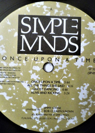 Simple Minds : Once Upon A Time (LP, Album)