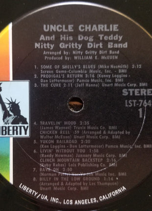 Nitty Gritty Dirt Band : Uncle Charlie & His Dog Teddy (LP, Album)