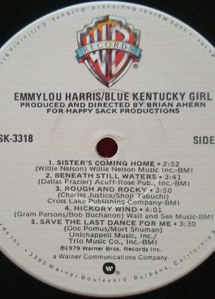 Emmylou Harris : Blue Kentucky Girl (LP, Album, Jac)