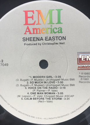 Sheena Easton : Sheena Easton (LP, Album, Jac)