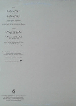 Sweet Sensation : Love Child (12")
