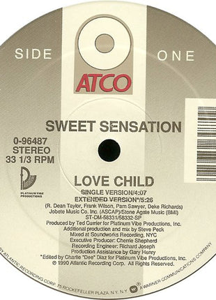 Sweet Sensation : Love Child (12")