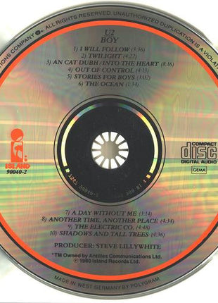 U2 : Boy (CD, Album, RE, Dig)