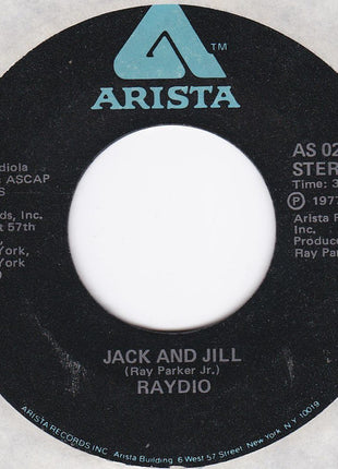 Raydio : Jack And Jill / Get Down (7", Single, Ter)