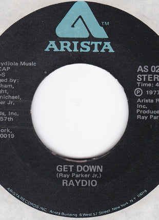 Raydio : Jack And Jill / Get Down (7", Single, Ter)