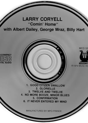 Larry Coryell : Comin' Home (CD, Album)