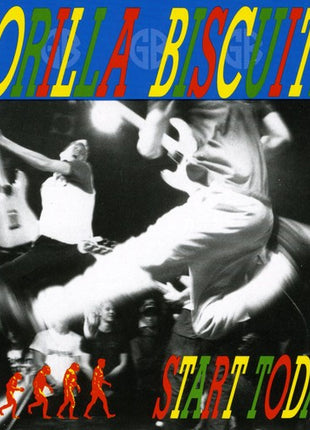 the album cover for Gorilla Biscuits - Start Today