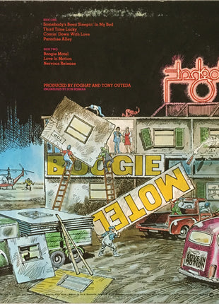 Foghat : Boogie Motel (LP, Album, Spe)