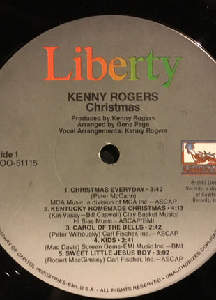 Kenny Rogers : Christmas (LP, Album, Win)