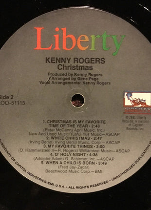 Kenny Rogers : Christmas (LP, Album, Win)