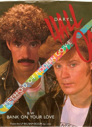 Daryl Hall & John Oates : Method Of Modern Love (7", Single, Styrene, Ind)