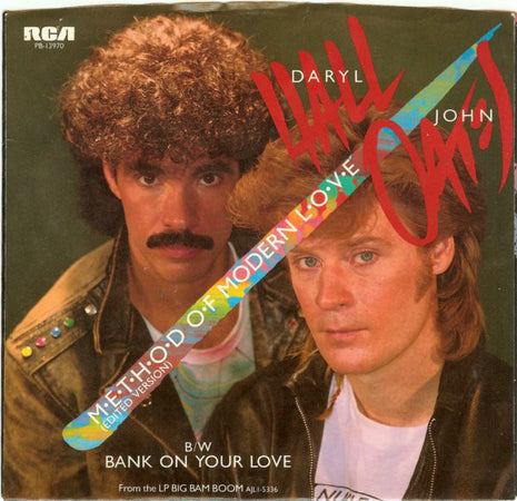 Daryl Hall & John Oates : Method Of Modern Love (7", Single, Styrene, Ind)