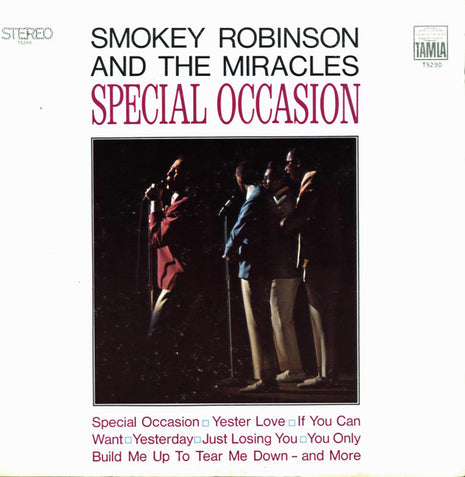 Smokey Robinson And The Miracles* : Special Occasion (LP, Album)