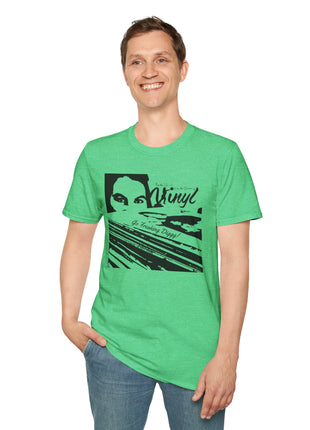 Go Freaking Diggg! T-Shirt | Retro Music Graphics, Monochrome Art