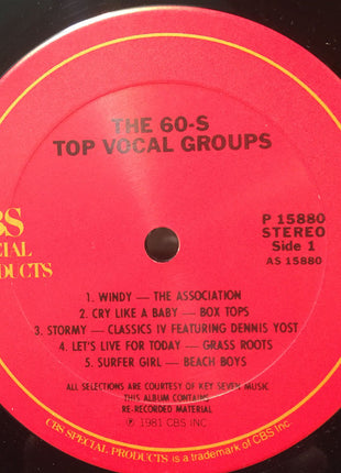 Various : 60's Top Vocal Greats (LP, Comp)