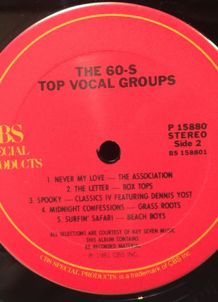 Various : 60's Top Vocal Greats (LP, Comp)