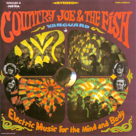 Country Joe & The Fish* : Electric Music For The Mind And Body (CD, Album, RE, RM)