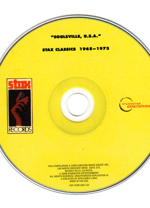 Various : Soulsville, U.S.A. Stax Classics 1965-1973 (CD, Comp)