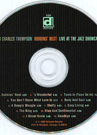 Sir Charles Thompson : Robbins' Nest  (CD, Album)